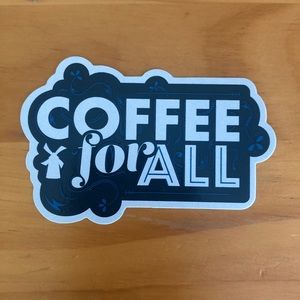 Dutch Bros Coffee For All Sticker